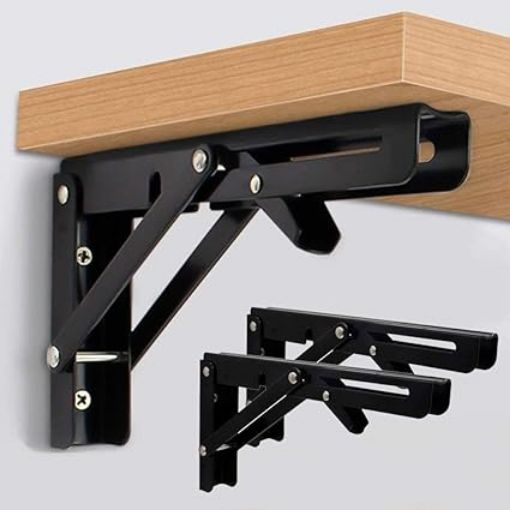 Picture of Folding Shelf Bracket Metal Wall Mount Brackets