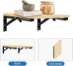 Picture of Folding Shelf Bracket Metal Wall Mount Brackets