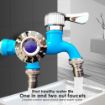 Picture of 2 in 1 Water Tap Multi-Functional Dual Water Tap Double Tap Water Faucet