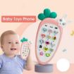 Picture of Baby Phone with Upear Side Soft Silicone Rattle Toys, My Intelligent Mobile Phone for Baby My Intelligent Mobile Phone for Baby
