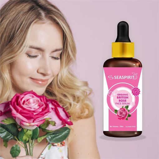 Picture of Rose Hip Radiant Glow Face Serum, 30 ml Light Weight Non Greasy Moisturizing Anti Ageing Formula