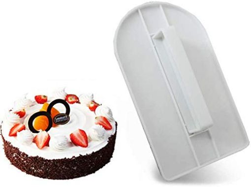 Picture of Cake Smother Cake Fondant Smoother Cake Cream Plastic Smoother Cake Decorating Smoother Cake Candy Pastry Decorating Baking Cake Modelling Marzipan Cake Smoother Finisher Cake Baking Smoother Polisher Finis