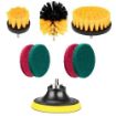 Picture of 8 Pcs Power Drill Scrubber Brush Power Scrub Pads 8 Pcs Scrub Pads