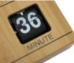 Picture of WOODEN BAMBOO RETRO CLOCK BAMBOO RETRO CLOCK RETRO CLOCK