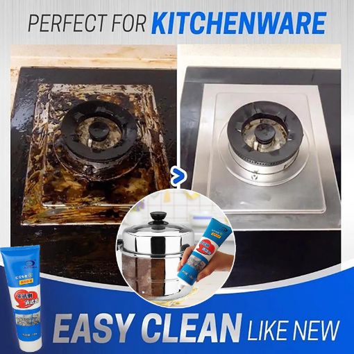 Picture of cookware cleaning paste cleaning tube cookware pot cleaner cookware tube  180 gm