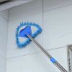 Picture of Triangle Cleaning Mop  Retractable Cleaning Mop Rotatable Triangle Dust Mop Multipurpose Cleaning moveable Brush