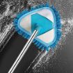 Picture of Triangle Cleaning Mop  Retractable Cleaning Mop Rotatable Triangle Dust Mop Multipurpose Cleaning moveable Brush
