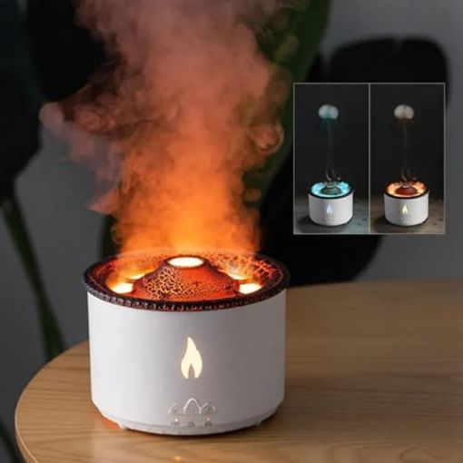 Picture of Humidifier  Flame Diffuser VOLCANO HUMIDIFIER Aromatherapy Air Humidifier
