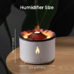 Picture of Humidifier  Flame Diffuser VOLCANO HUMIDIFIER Aromatherapy Air Humidifier