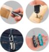 Picture of Mini Pocket Knife with Screwdriver Mini Folding Knife Multipurpose Cutting Tool Keychain