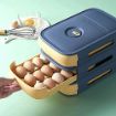 Picture of Drawer Type Egg Box Storage Containers Plastic Box With Lid Storage Egg Refrigerator Organizer Drawer Egg Tray Egg Holder DRAWER TYPR EGG STORAGE BOX