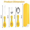 Picture of Cutlery Set  Cutlery Set with Carry Case 3-Piece (Spoon, Fork, Knife) 3 PCS SPOON SET WITH CASE
