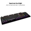 Picture of LED Backlit USB Mechanical Gaming Keyboard Without Numlock Keys, Black
