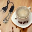 Picture of Mini Small Immersion Rod Electric Mini Small Coffee Small Portable Tea Coffee Milk Soup Mug Cup Heater Warmer