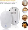 Picture of Coffee Cup Warmer Auto Shut Off Thermostat   Auto Shut Off Hot Plate Personal Heated Ceramic Coffee Mug