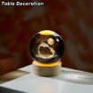 Picture of 3D Crystal Ball Night Lamp(DOLPHIN) (6 cm) Crystal Ball Night Lamp Night Lights Decorative Lamp