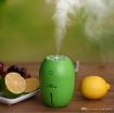 Picture of Cool Mist Humidifier,Mini USB Lemon Humidifier Air Purifier Portable Led Light for Home Office Car Orange