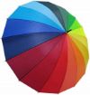 Picture of Rainbow umbrella medium Size Rainbow Umbrella Color Rainbow Umbrella for Girls  Triple Layer Reinforced Frame Upside Down Reverse Double Layer