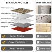 Picture of Hexagon Metal Tiles Hexagon Peel and Stick Backsplash Tile Metal Gold Self Adhesive Metal Mosaic Tiles