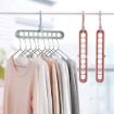 Picture of SPACE SAVER HANGER FOLDING HANGER FOLDABLE HANGER CLOTHE HANGER CLOTHES HANGER