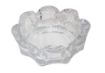 Picture of Round Cut Glass Ash Tray Crystal Clear Glass Ashtray Cigarettes Ash Tray Tabletop Ashtray for Home Crystal Round Shape Table Top Ash Tray Table Top Decor Glass Ashtray For Indoor And Outdoor