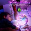 Picture of 3D Print 16 Color Changing Moon Decorative Night Light Lamp with Remote Touch Control