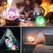 Picture of 3D Print 16 Color Changing Moon Decorative Night Light Lamp with Remote Touch Control
