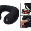 Picture of Neck Massage Pillow Neck Massager Pillow for Shoulder & Neck Pain Relief Vibrating U Shape Massage Pillow for Office Home Car Travel Pillow