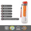 Picture of Fruit Infuser Bottle Bottle with Infuser Chamber Leakproof Plastic Bottle with Wide Mouth