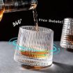 Picture of Dancing  Glass Whiskey Glasses Rotatable Decompression 220 ML Old Fashioned Whiskey Glasses Set  Spinning Glasses Bar Glass for Drinking Bourbon