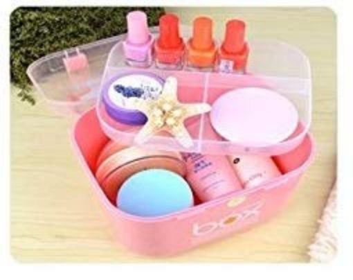 Picture of Dreamworld Medicine Pill Organizer First Aid Multipurpose Jewellery Plastic Rectangular Storage Box