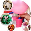 Picture of electric balloon pump New Two Nozzles High Power Electric Balloon Inflator Air Pump for Balloons Foil Balloons Inflatable Toys