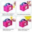 Picture of electric balloon pump New Two Nozzles High Power Electric Balloon Inflator Air Pump for Balloons Foil Balloons Inflatable Toys