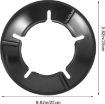 Picture of Non Stick Coating Gas Saver Ring  Black Gas Stove Burner Stand Gas Chula Burner Gas Saver Jali Ring Fire & Windproof Energy Saving