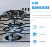 Picture of Non Stick Coating Gas Saver Ring  Black Gas Stove Burner Stand Gas Chula Burner Gas Saver Jali Ring Fire & Windproof Energy Saving