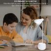 Picture of table lamp Desk lights table reading lamp and flexible light LED table office light eye protection table light and battens Reading Dimmer lights for bedroom rechargeable desk lights for office Table Lamp for Study Reading lamp 360 degree rotation