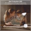 Picture of table lamp Desk lights table reading lamp and flexible light LED table office light eye protection table light and battens Reading Dimmer lights for bedroom rechargeable desk lights for office Table Lamp for Study Reading lamp 360 degree rotation