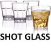 Picture of TEA GLASS TAPRI TEA GLASS  Mini Glass Cups for Liqueur Double Side Cordial Glasses