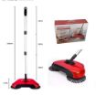 Picture of Hand Push Sweeper Push Rotating Sweeping Broom weep Drag All-In-One Household Hand Room And Office Floor Sweeper Cleaner Dust Mop Set 3 in 1 Household Cleaning Hand Push Automatic Sweeping Machine