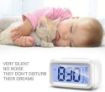 Picture of Mirror Finish Digital Clock  Digital Smart Alarm Clock  Plastic Digital Smart Backlight LCD Display