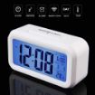 Picture of Mirror Finish Digital Clock  Digital Smart Alarm Clock  Plastic Digital Smart Backlight LCD Display