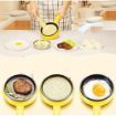 Picture of Double Layer Egg Boiler With Handle Electric Automatic Off 14 Egg Cooker Frying Pan Boiling and Frying Kitchen Cooking Tools