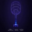 Picture of Mosquito Killer racket Handheld Electric Fly Swatter Mosquito Racket Insect Killer Electric Insect Killer Fly Pest Control machhaer killer racket Killer Bat Swatter