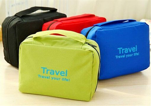 Picture of Travel Your Life Bag Travel Pouch Folding Wash Bag Cosmetic Bag cosmetic bag hand bag