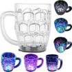 Picture of Led Lighting Glass Mug  Inductive Rainbow Color Disco Led 7 Color Changing Liquid Activated Lights Multi Purpose Use Cup Glass Plastic Mug
