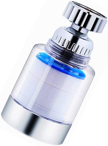 Picture of Filter faucet 360 Degree Rotating Faucet Luxury Water Saving Faucet Sprayer Water Saving Pressurized Faucet Filter Kitchen Accessories