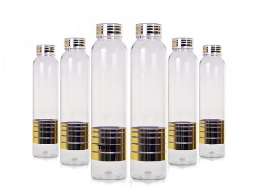 Picture of Crystal Clear Water Bottle H2O Fridge Water Bottle Set
