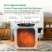Picture of Handy Heater 800watt Portable Heater  handy heater fan room office school ortable Room Heater for Winter 400W Handy Heater Compact Plug-In Portable Digital Electric Heater Fan Wall-Outlet Handy Air Warmer Blower Adjustable Timer Digital Display