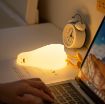 Picture of Duck Night Light Cute Duck Night Light LED Squishy Duck Lamp Fun Lying Flat Duck Night Light