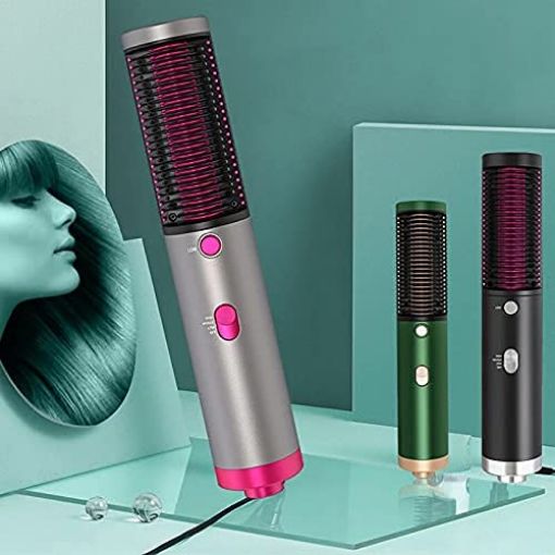 Picture of Premium 3 in1 Professional Multi Functional Hot air Brush for Dryer & Volumizer Rotating Salon Styler Fast Hair Dryer Hair Salon Straightener